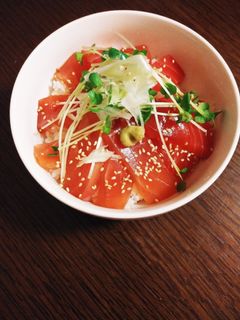 絶品☆マグロの漬け丼-レシピのメイン写真