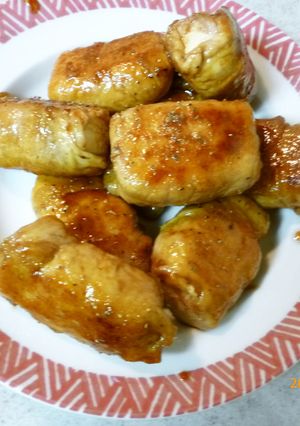 豆腐の豚肉巻き照り焼き-レシピのメイン写真
