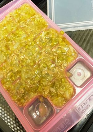 白菜とツナの具沢山スープ(離乳食後期)-レシピのメイン写真