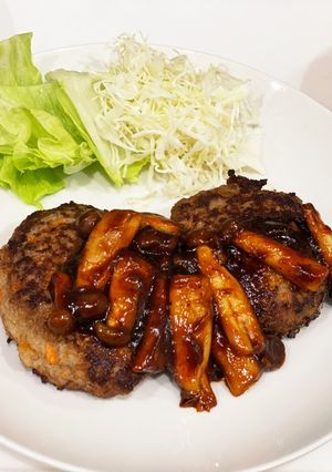 簡単ハンバーグ-レシピのメイン写真