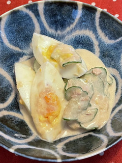 茹で玉子とシーチキンのオイマヨサラダ-レシピのメイン写真