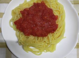 スパゲッティトマトソース！ホール缶使用！-レシピのメイン写真