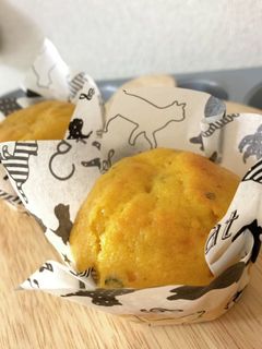 お豆腐とかぼちゃのヘルシーマフィン-レシピのメイン写真