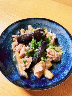 豚バラとなすのみぞれ煮-レシピのメイン写真