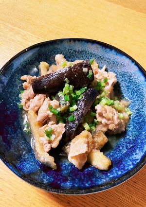 豚バラとなすのみぞれ煮-レシピのメイン写真