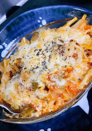 残り物ラタトゥイユでマカロニグラタン-レシピのメイン写真