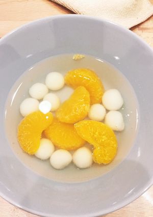 甘さひかえめ白玉フルーツポンチ-レシピのメイン写真