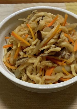 切り干し大根の煮付け-レシピのメイン写真
