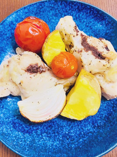 手羽元と野菜のオーブン焼き-レシピのメイン写真