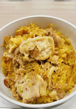 千切りキャベツ豚肉炒め-レシピのメイン写真