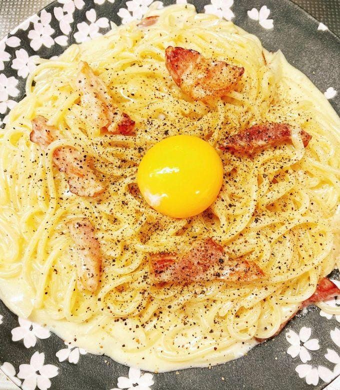 簡単カルボナーラ by クック8OXFIC☆ 【クックパッド】 簡単おいしい