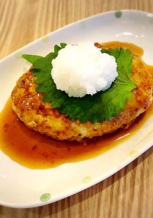 和風おろし♪豆腐ハンバーグ♡-レシピのメイン写真