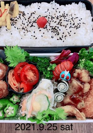 memoryﾗﾝﾁお弁当★001-レシピのメイン写真