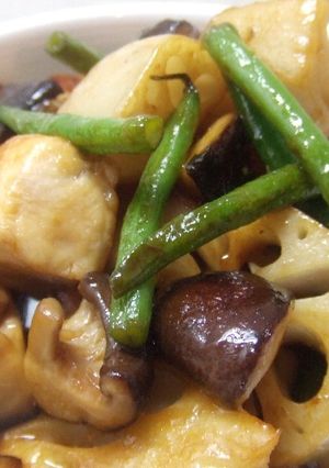 鶏とレンコンのオイスター風味-レシピのメイン写真