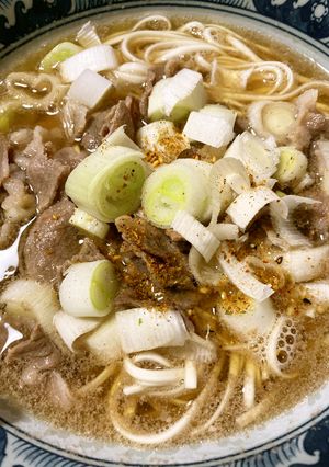 簡単 肉うどん-レシピのメイン写真