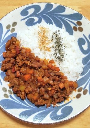 梨がアクセントのキーマカレー-レシピのメイン写真