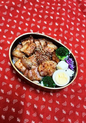 9/25 テジカルビ弁当-レシピのメイン写真