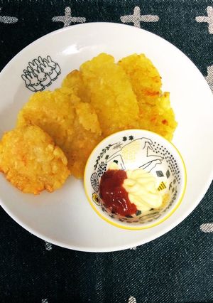 混ぜるだけ簡単ハッシュドポテト-レシピのメイン写真