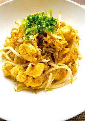 ふわふわお麩とシャキっともやしチャンプル-レシピのメイン写真