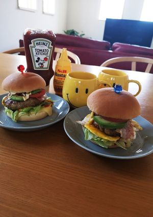 お家で簡単ハンバーガー-レシピのメイン写真