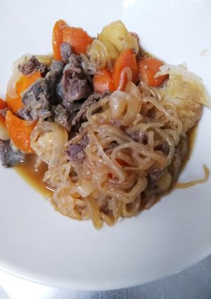 プルコギをリメイク！簡単肉じゃが♪-レシピのメイン写真