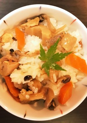 篠原商店の混ぜごはんの素で作る混ぜごはん-レシピのメイン写真