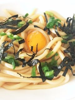 濃厚油そば風うどん-レシピのメイン写真