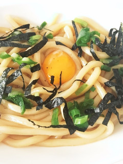 濃厚油そば風うどん-レシピのメイン写真