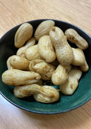 旬です！落花生の塩ゆで-レシピのメイン写真