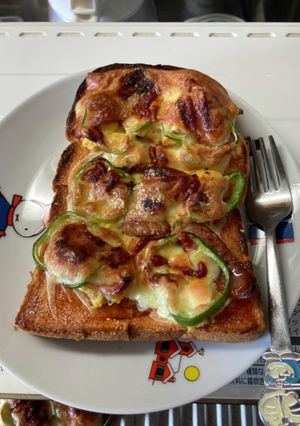 ピザトースト 冷凍OK-レシピのメイン写真