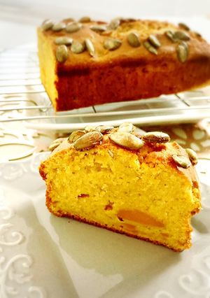 罪悪感ゼロ♪かぼちゃのパウンドケーキ♡-レシピのメイン写真