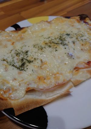 餃子やシュウマイの皮でピザ♪-レシピのメイン写真
