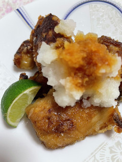 鯖のカリカリ焼き、大根おろしとかぼす添え-レシピのメイン写真