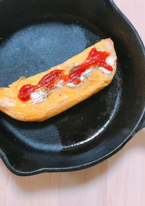 お弁当用小さいオムレツ簡単(スキレット)-レシピのメイン写真