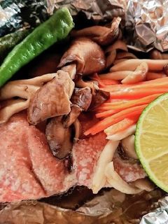 秋鮭と茸のホイル包み焼き-レシピのメイン写真