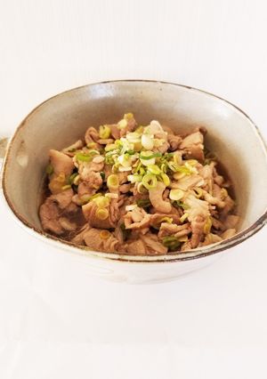 《大人向け》豚肉と長ネギの焼き浸し-レシピのメイン写真