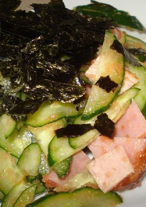 焼き豚ときゅうりのタラコ和え☆-レシピのメイン写真