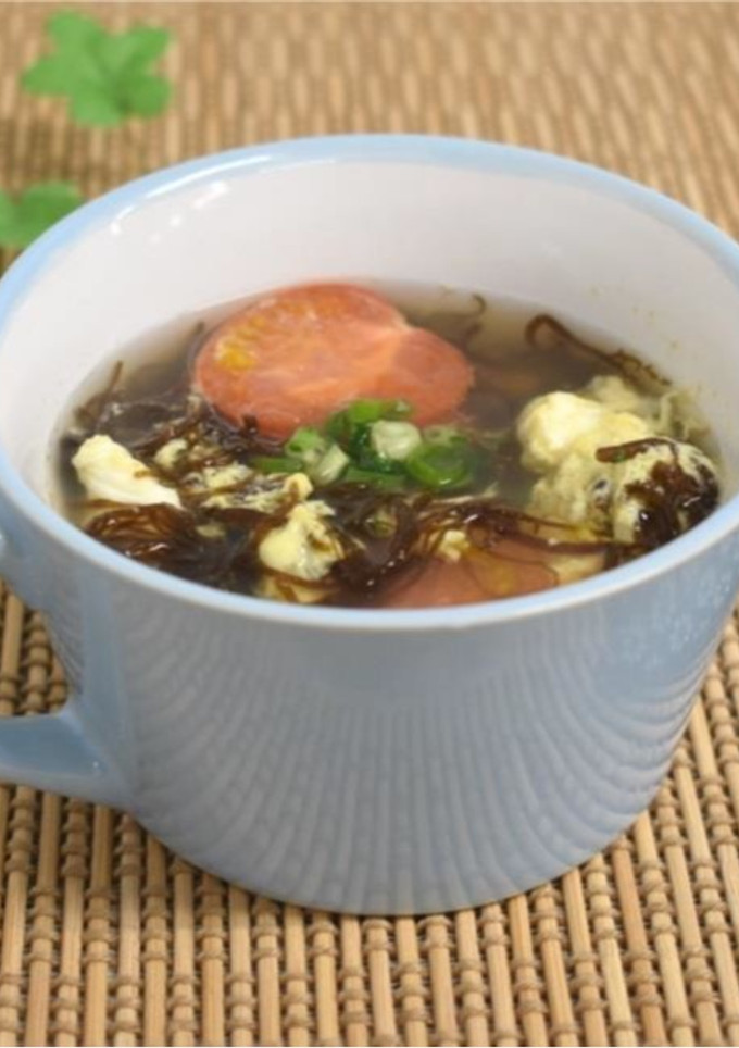 もずくとトマトのスープ-レシピのメイン写真
