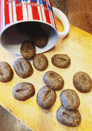 コーヒー豆クッキー-レシピのメイン写真