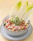 長芋とマグロの柚子唐タルタル