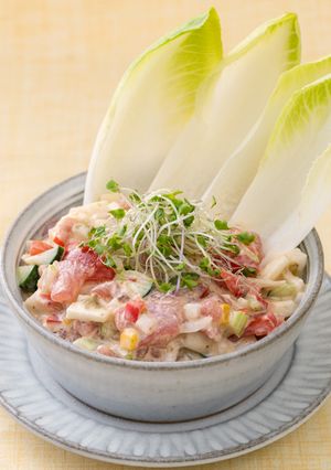 長芋とマグロの柚子唐タルタル-レシピのメイン写真