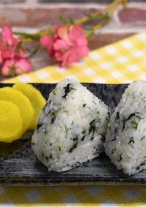 青さとバラ海苔の混ぜ込みおにぎり-レシピのメイン写真