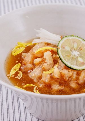 カレーせんべいで作る 蓮根まんじゅう-レシピのメイン写真