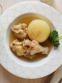 炊飯器で作る手羽元スープ-レシピのメイン写真