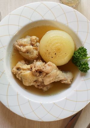 炊飯器で作る手羽元スープ-レシピのメイン写真