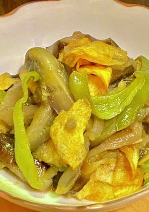 カラムーチョで茄子の炒め煮-レシピのメイン写真