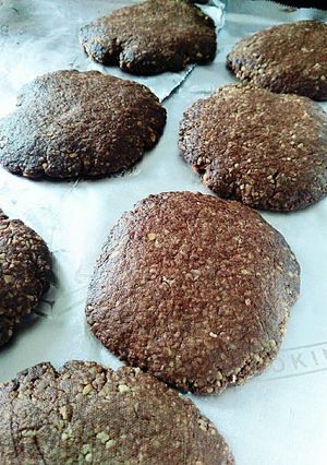 材料2つ! チョコオートミールクッキー-レシピのメイン写真