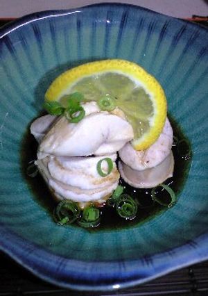 白子ポン酢-レシピのメイン写真