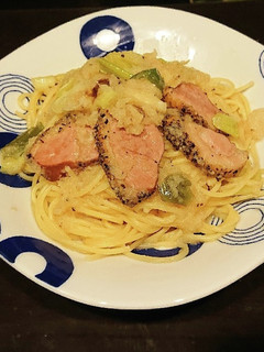 鴨ねぎパスタ。-レシピのメイン写真