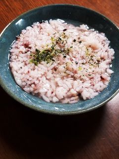ひろしと白だしのお茶漬け♪-レシピのメイン写真